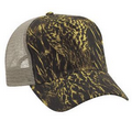 5 Panel Duck Camo Cap w/ Soft Mesh Back